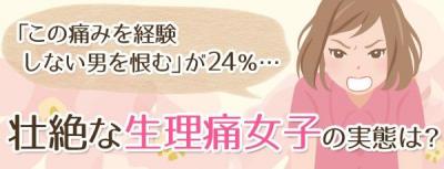 生理中の痛みに関するアンケート調査