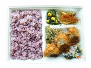 蓮根入りメンチカツ弁当