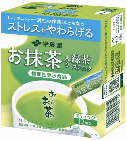 お～いお茶お抹茶入り緑茶スティック