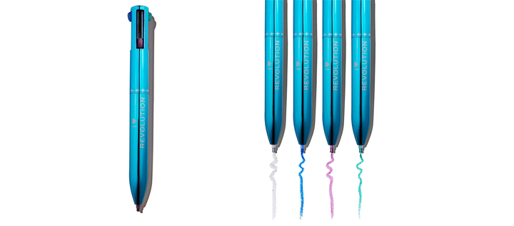 4色ボールペン型マルチライナー「マルチライナー ブライト」発売