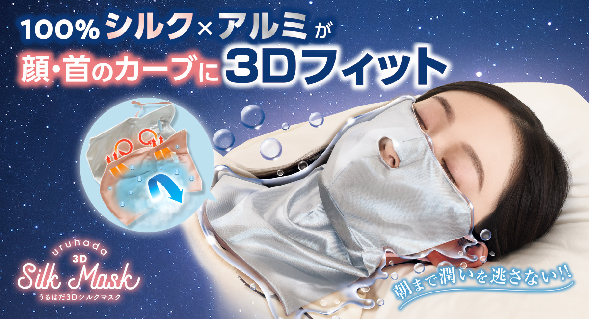 うるはだ3Dシルクマスク