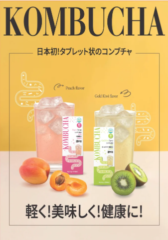 タブレット状コンブチャ