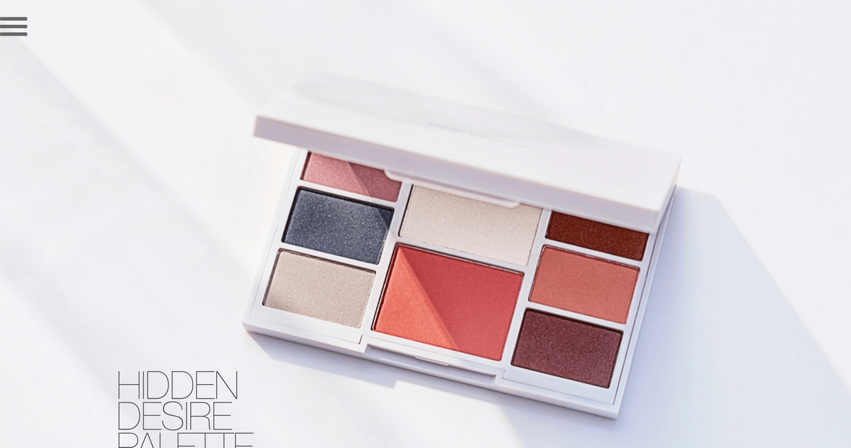 様々な色合いを楽しめる「HIDDEN DESIRE PALETTE」限定発売