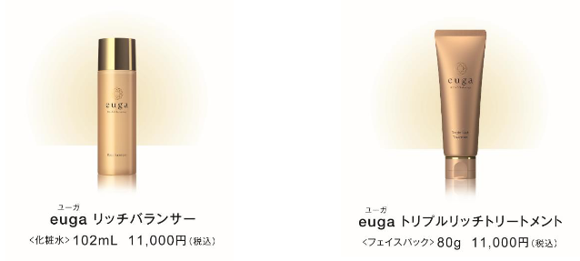 ユーグレナエキス配合のスキンケアブランド「euga」から冬の肌をリッチにする新商品誕生