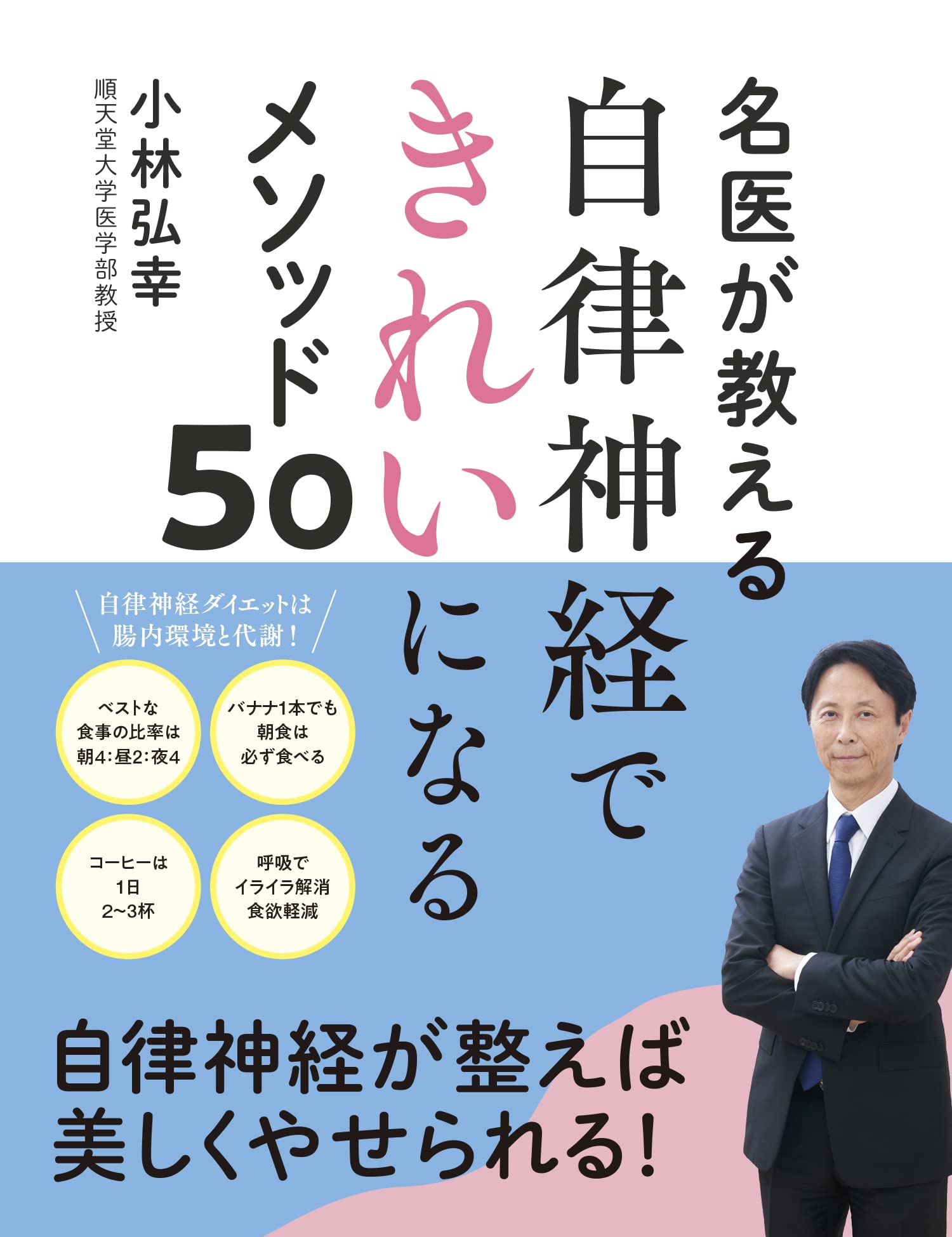 食事・運動・生活習慣を見直せばやせてきれいに 小林弘幸医師の新刊