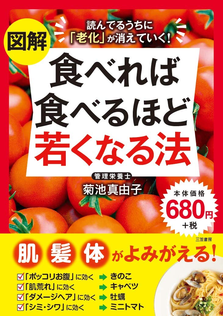 食べれば食べるほど若く シミ・シワ・脂肪・髪 簡単アンチエイジング