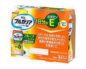 明治のむヨーグルトから、話題のLB81乳酸菌にビタミンE・Cをプラスした新商品が登場