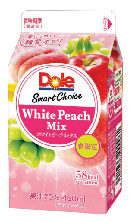 Dole Smart  Choice White Peach Mix